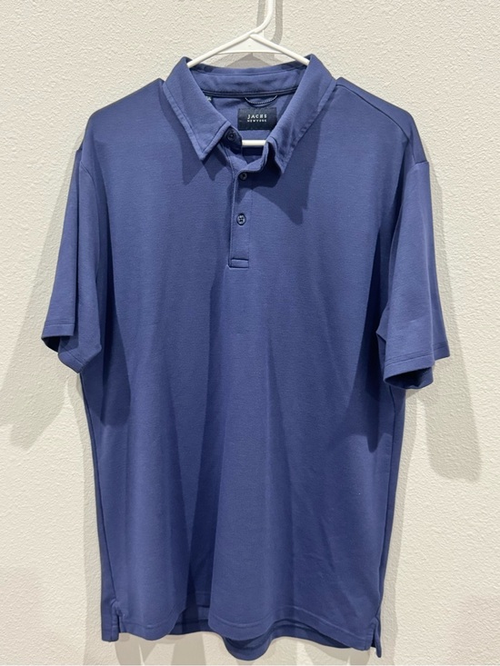 Jachs Other - Jack by BB Dakota Navy Blue Short-Sleeve Polo Shirt